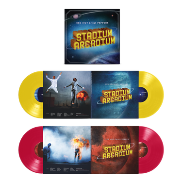 Canary Yellow & Apple Red Vinyl 4LP
